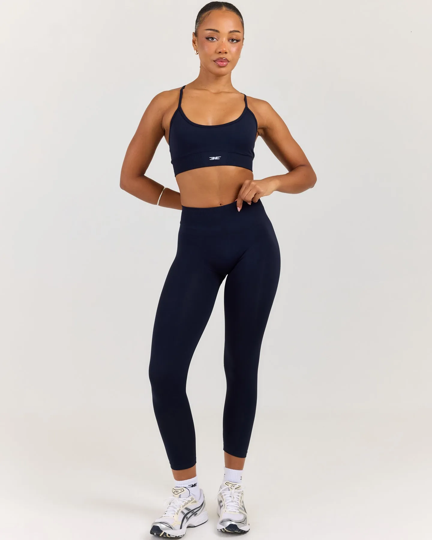 7/8 Elite Seamless Leggings V2 - Navy sold by Elite Eleven product image thumbnail 4