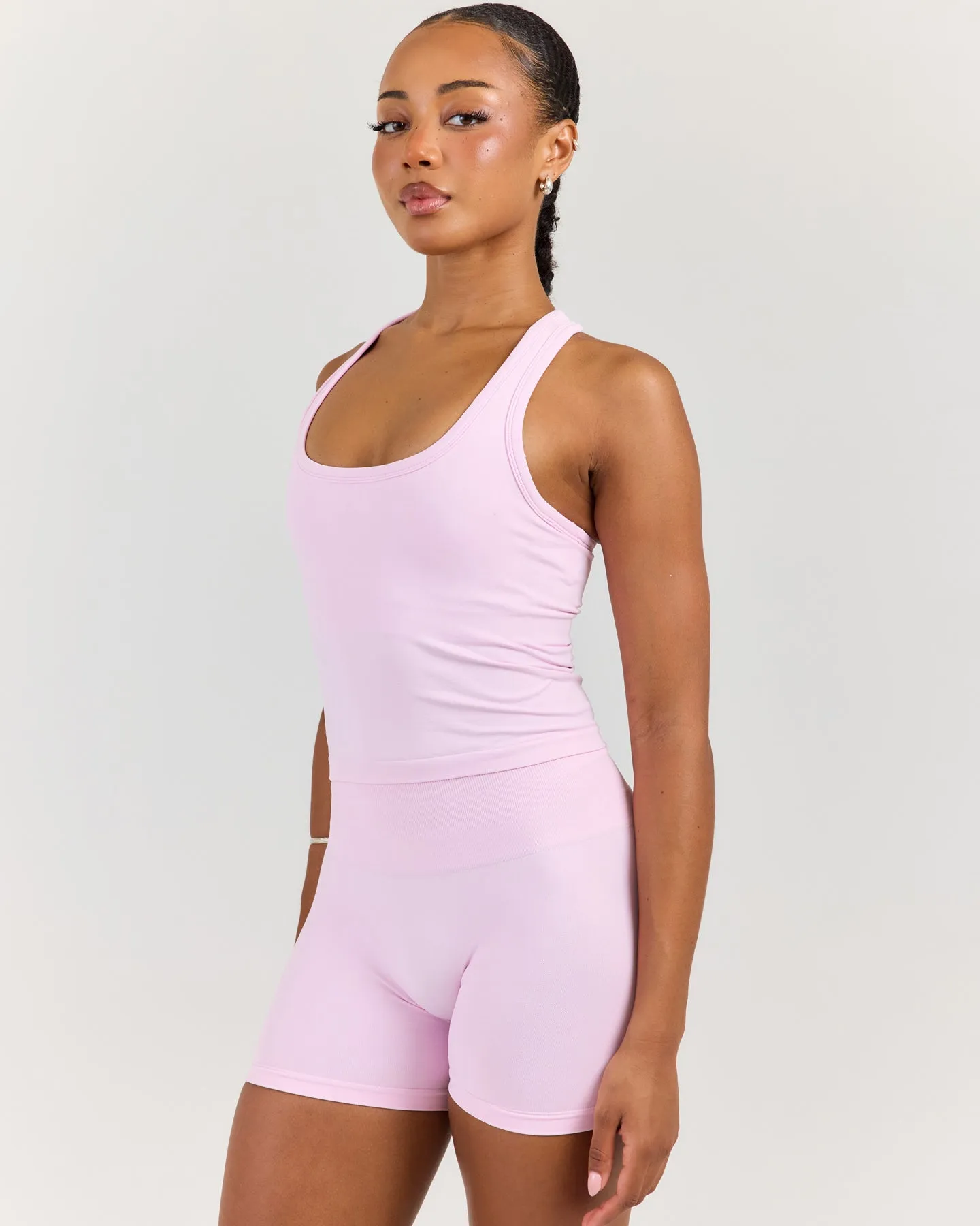 Elite Seamless Racer Tank - Pink sold by Elite Eleven product image thumbnail 3