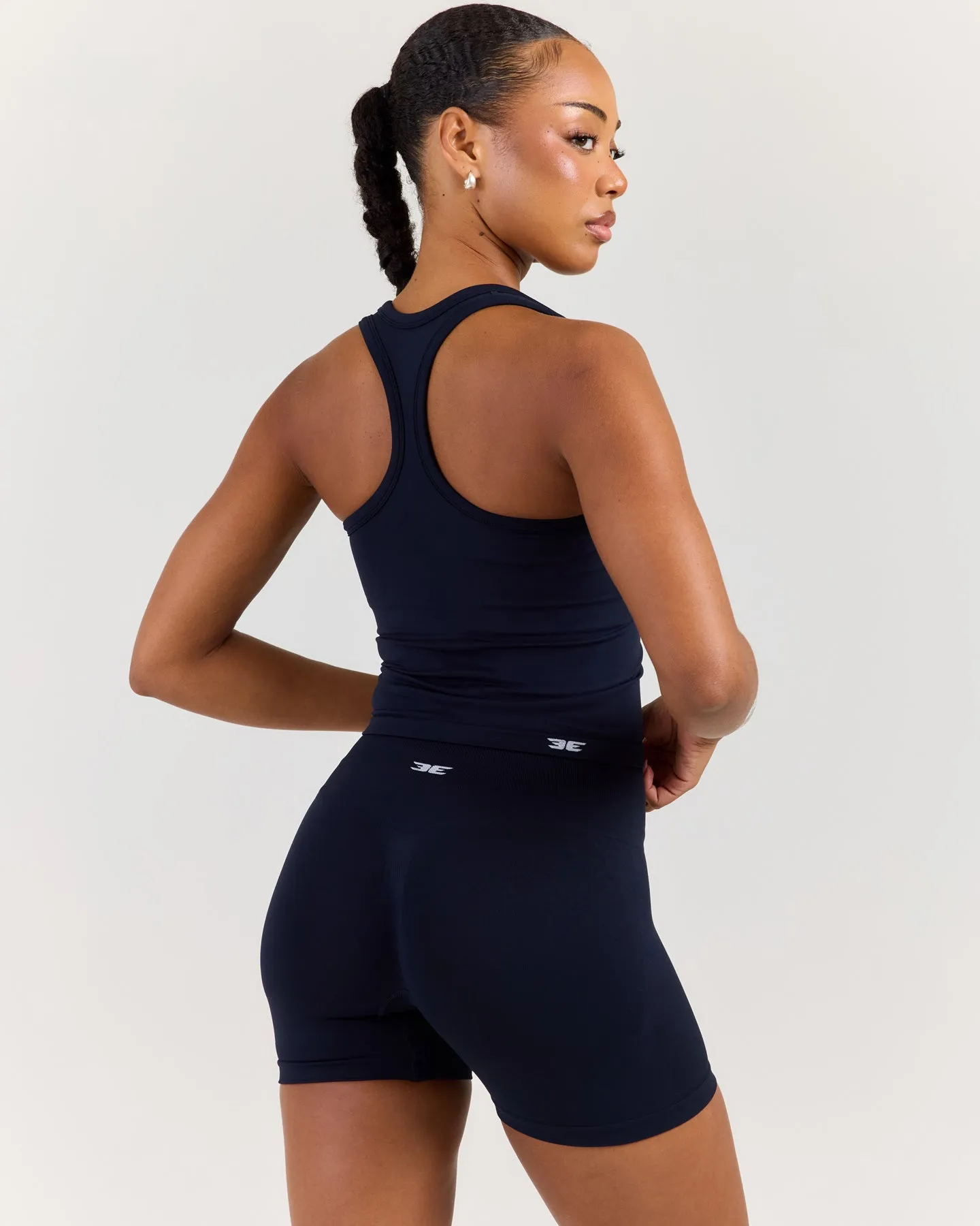 Elite Seamless Racer Tank - Navy sold by Elite Eleven product image thumbnail 2