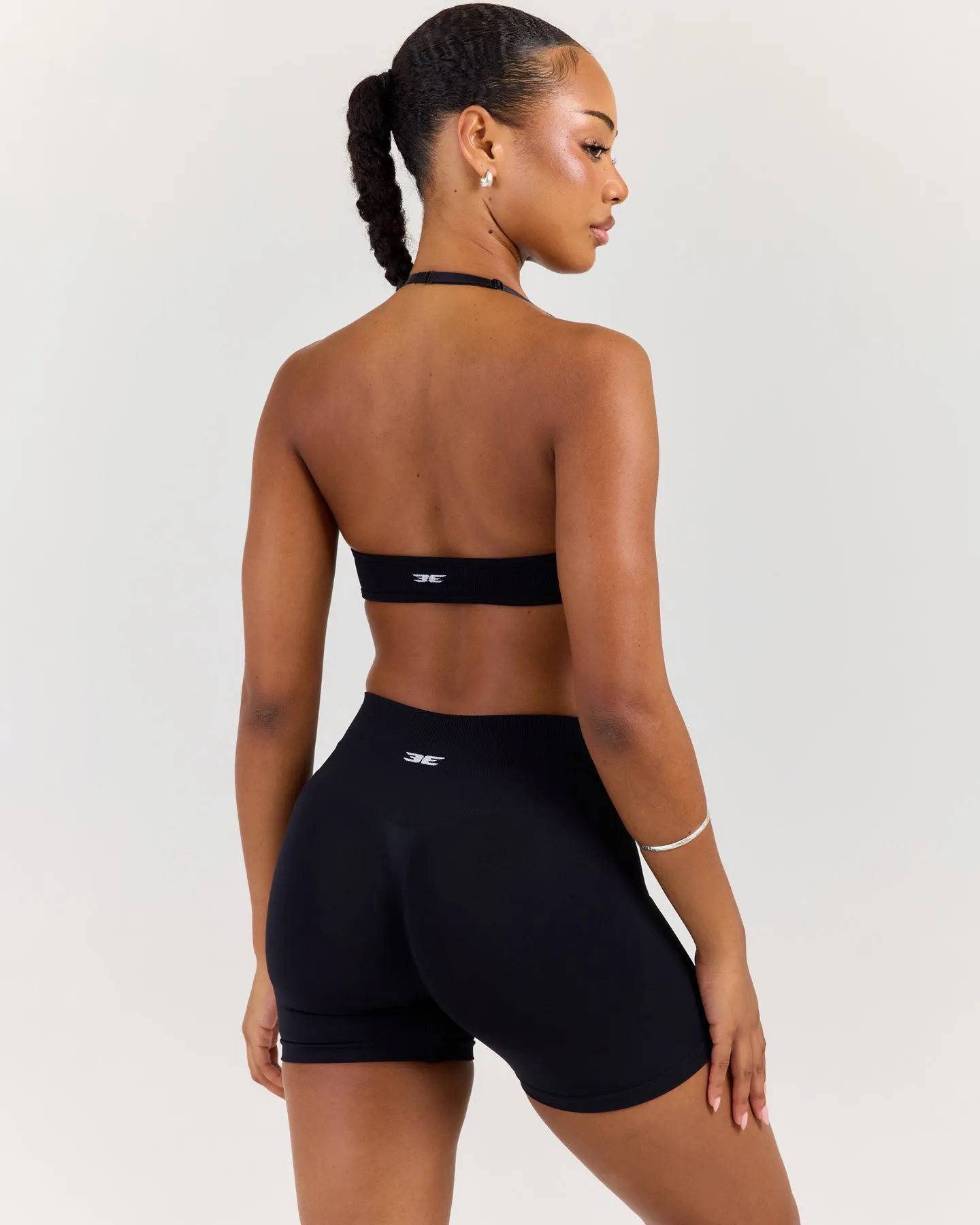 Elite Seamless Thin Halter Bra - Black sold by Elite Eleven product image thumbnail 2