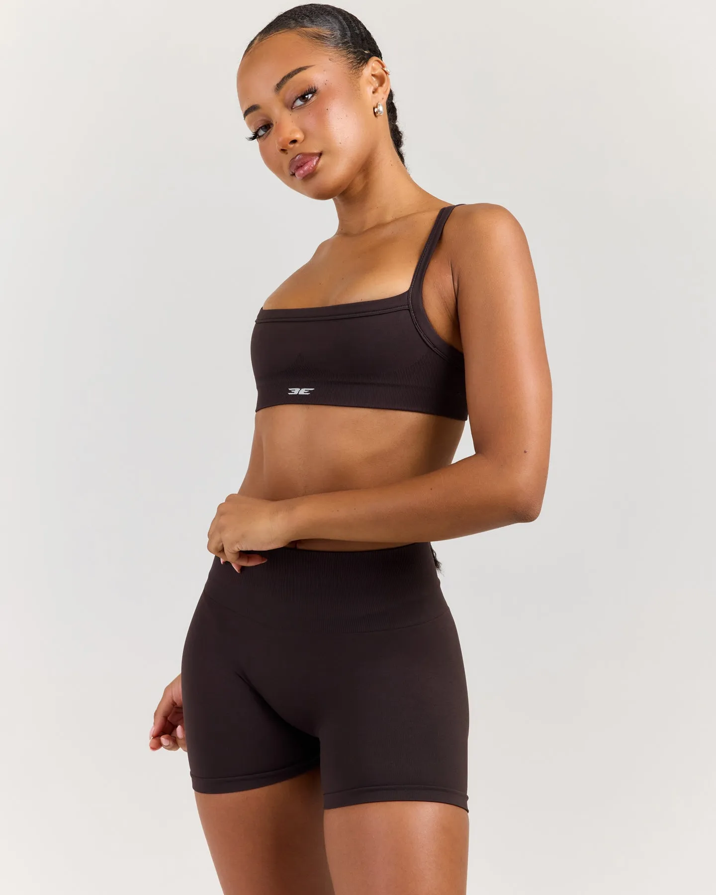 Elite Seamless Scoop Bra - Coffee Bean sold by Elite Eleven product image thumbnail 3