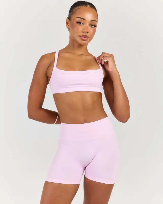 Elite Seamless Scoop Bra - Pink made by Elite Eleven