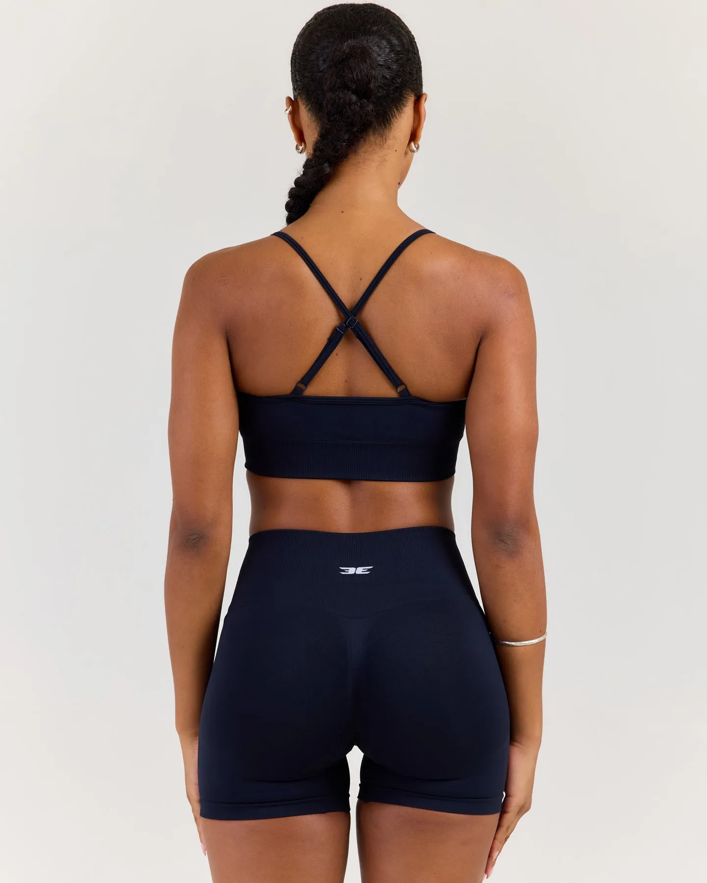 Elite Seamless Cross Back Bra - Navy sold by Elite Eleven product image thumbnail 2