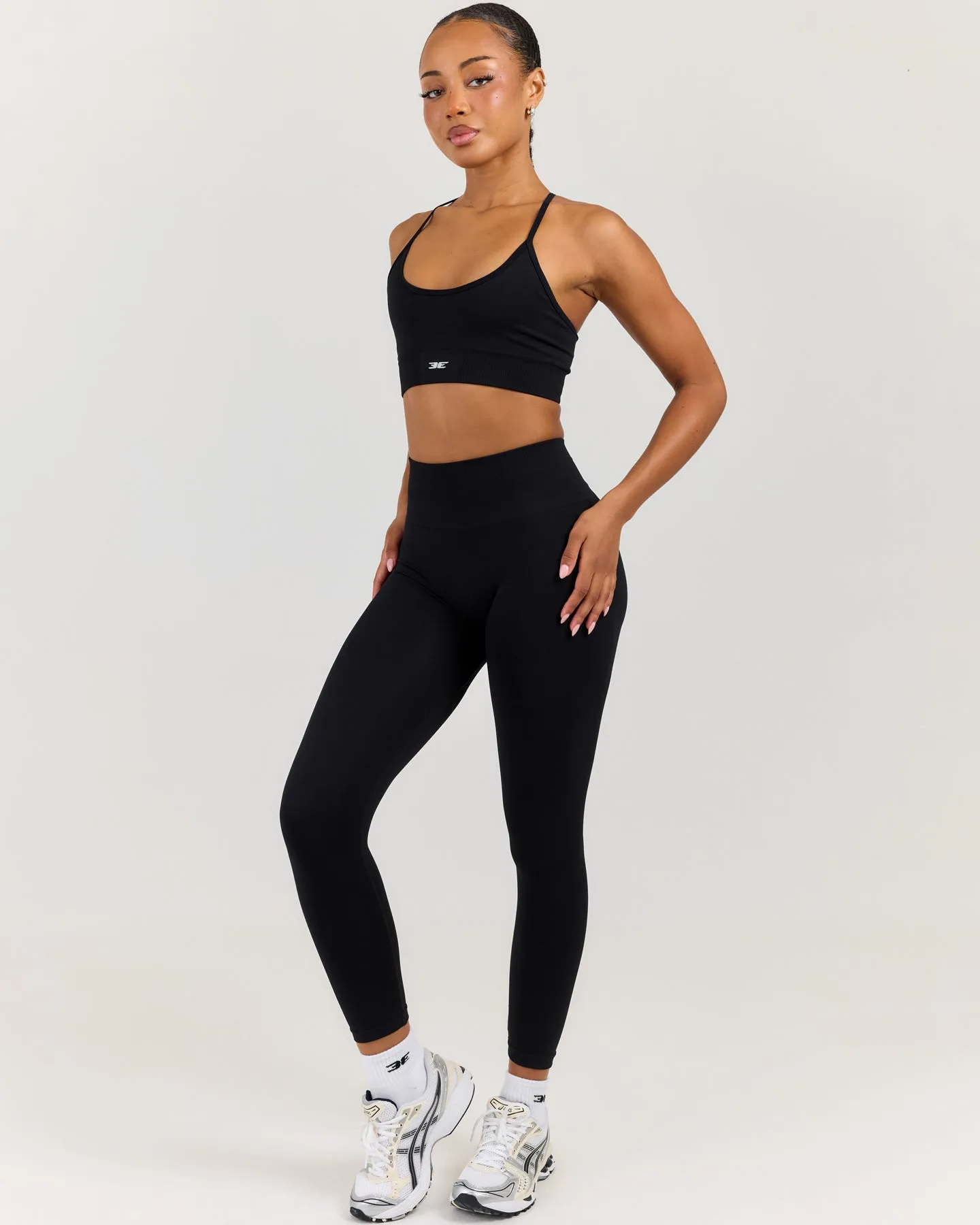 7/8 Elite Seamless Leggings V2 - Black sold by Elite Eleven product image thumbnail 5
