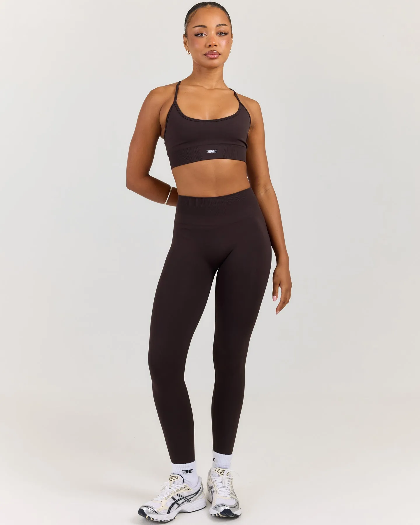 Elite Seamless Leggings V2 - Coffee Bean sold by Elite Eleven product image thumbnail 4
