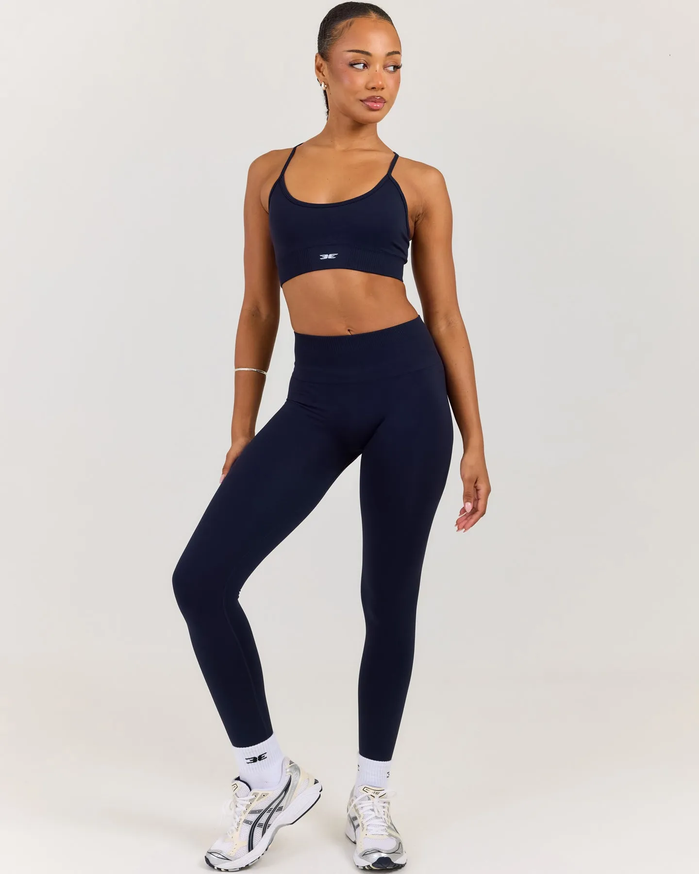 Elite Seamless Leggings V2 - Navy sold by Elite Eleven product image thumbnail 4
