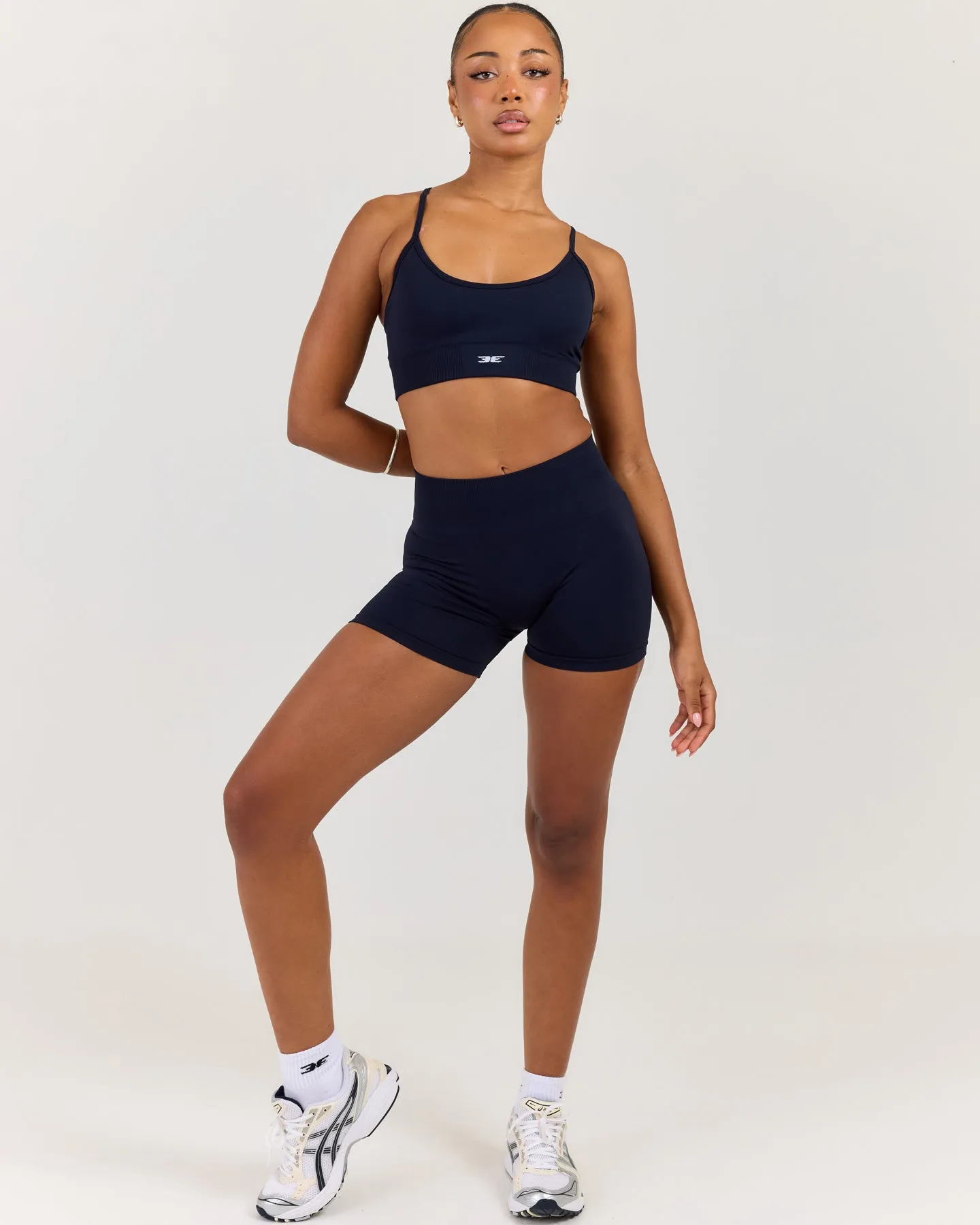 Elite Seamless Shorts V2 - Navy sold by Elite Eleven product image thumbnail 4