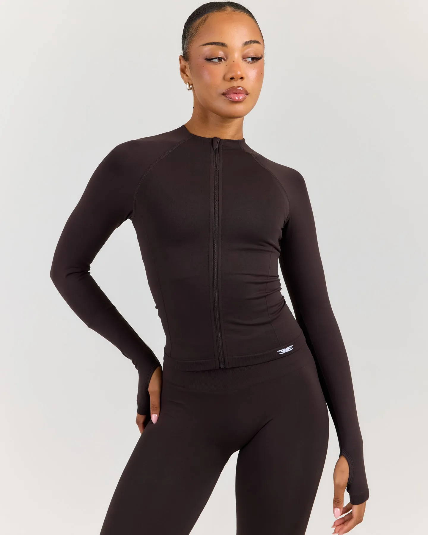 Elite Seamless Jacket V2 - Coffee Bean sold by Elite Eleven