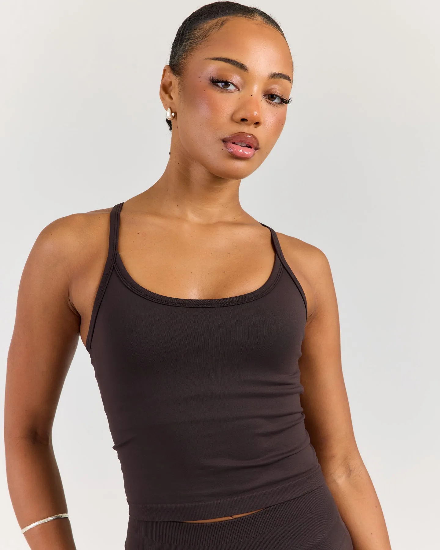 Elite Seamless Singlet - Coffee Bean sold by Elite Eleven product image thumbnail 4