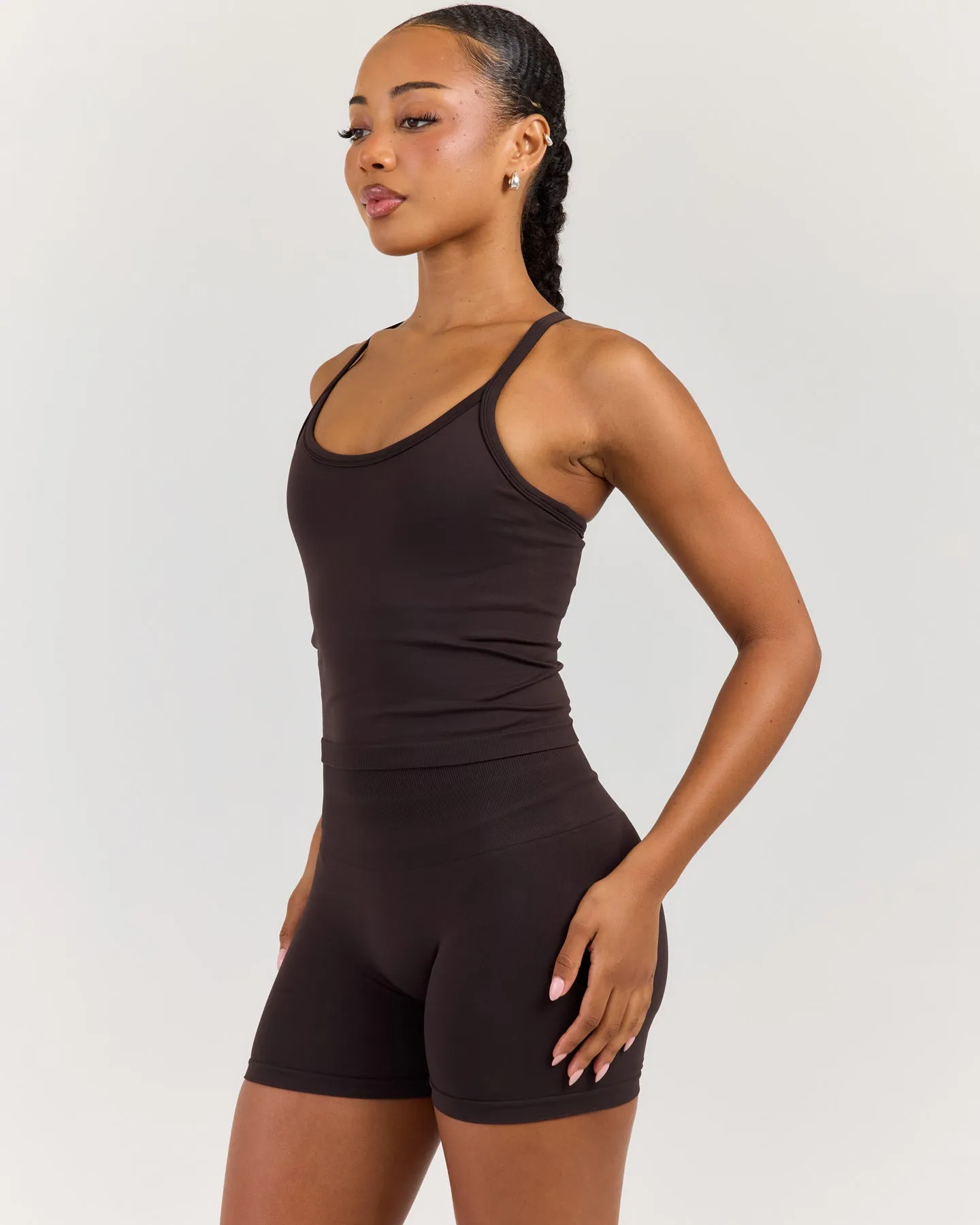 Elite Seamless Singlet - Coffee Bean sold by Elite Eleven product image thumbnail 3