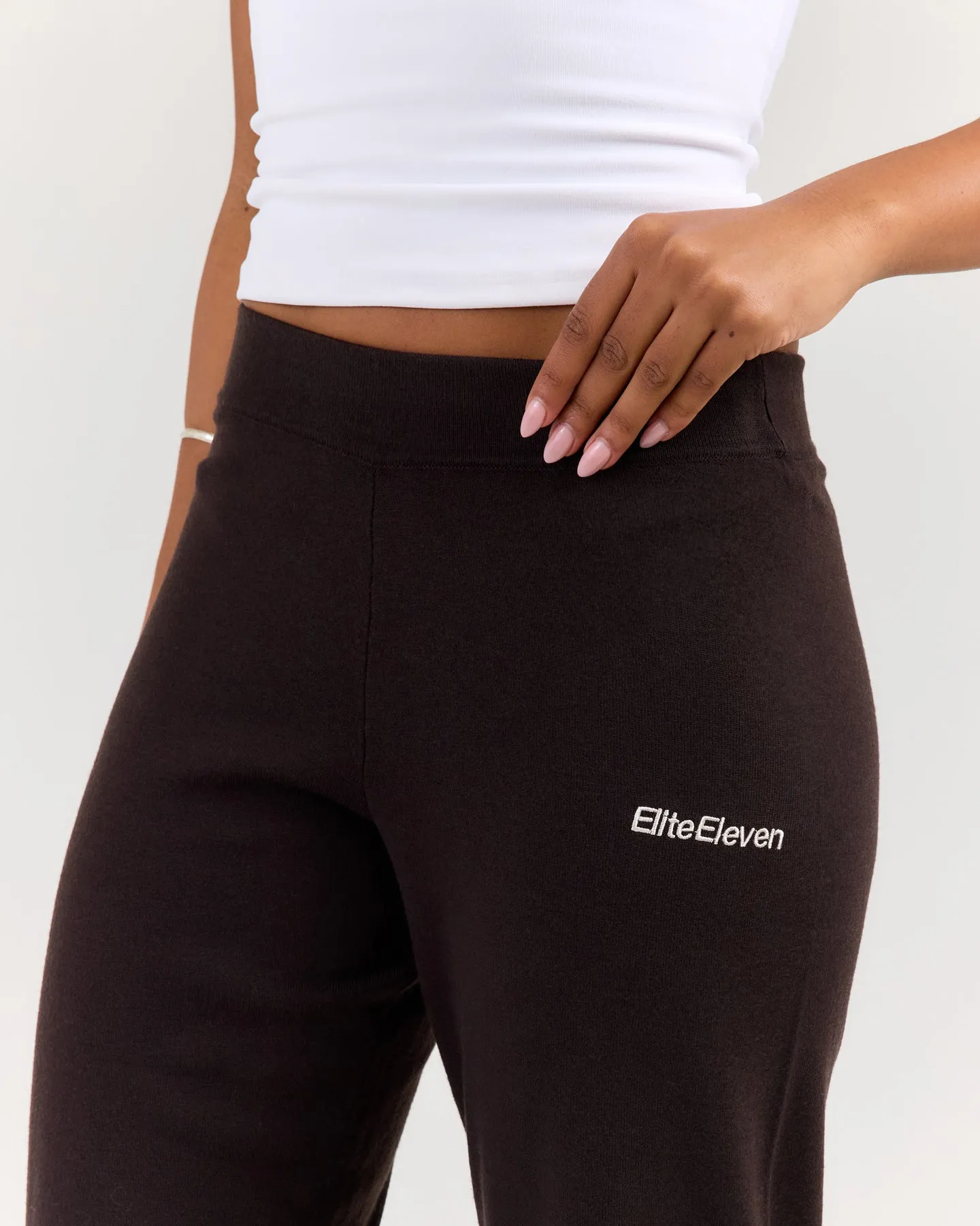 Lite Knit Pants - Coffee Bean sold by Elite Eleven product image thumbnail 4