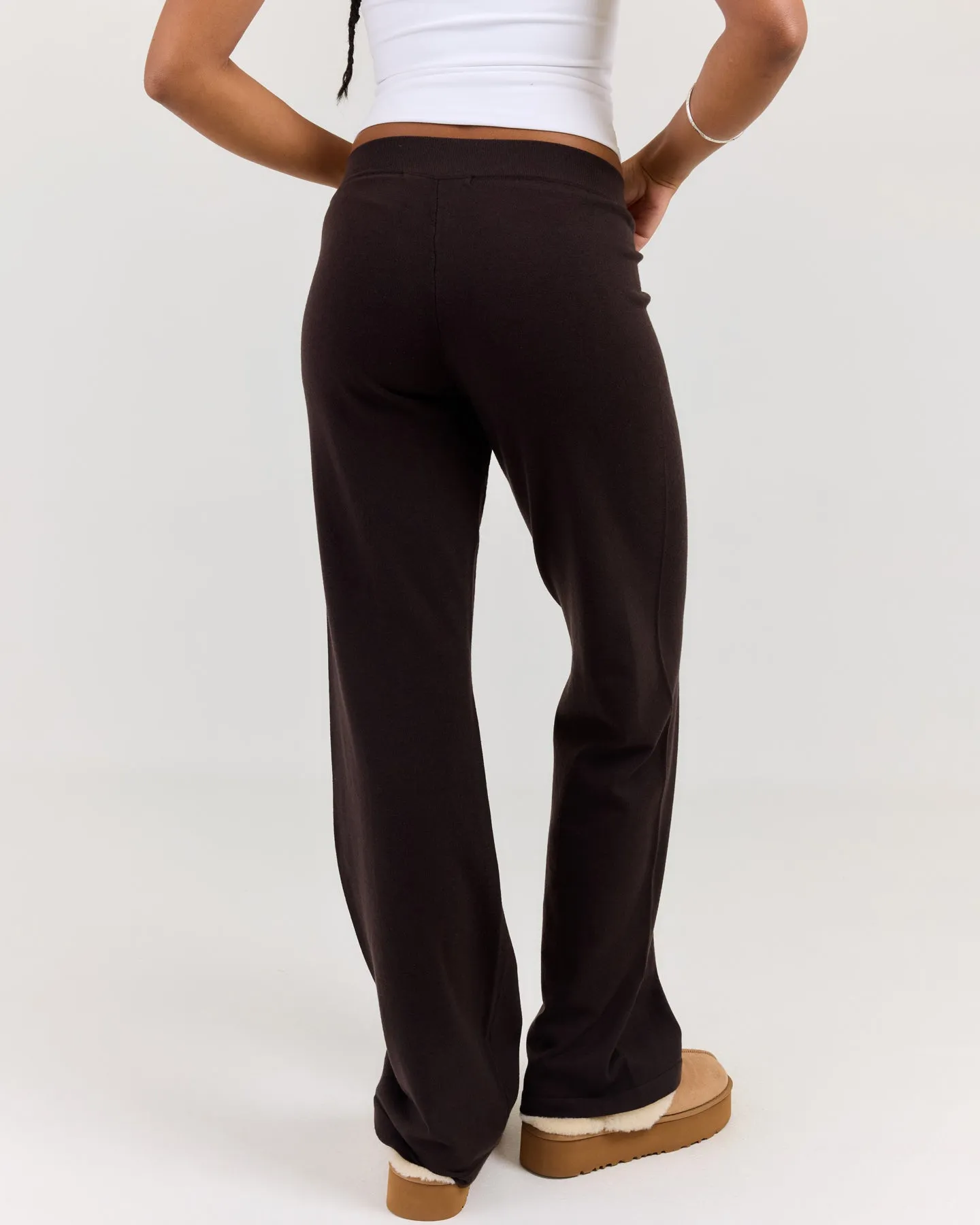 Lite Knit Pants - Coffee Bean sold by Elite Eleven product image thumbnail 2
