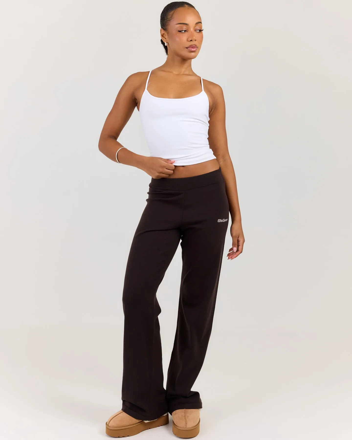 Lite Knit Pants - Coffee Bean sold by Elite Eleven product image thumbnail 5