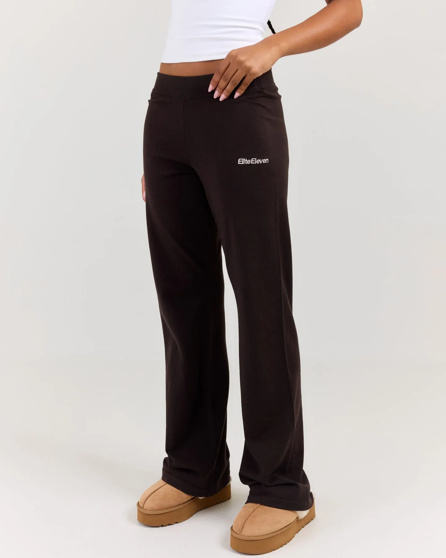 Lite Knit Pants - Coffee Bean sold by Elite Eleven product image thumbnail 3