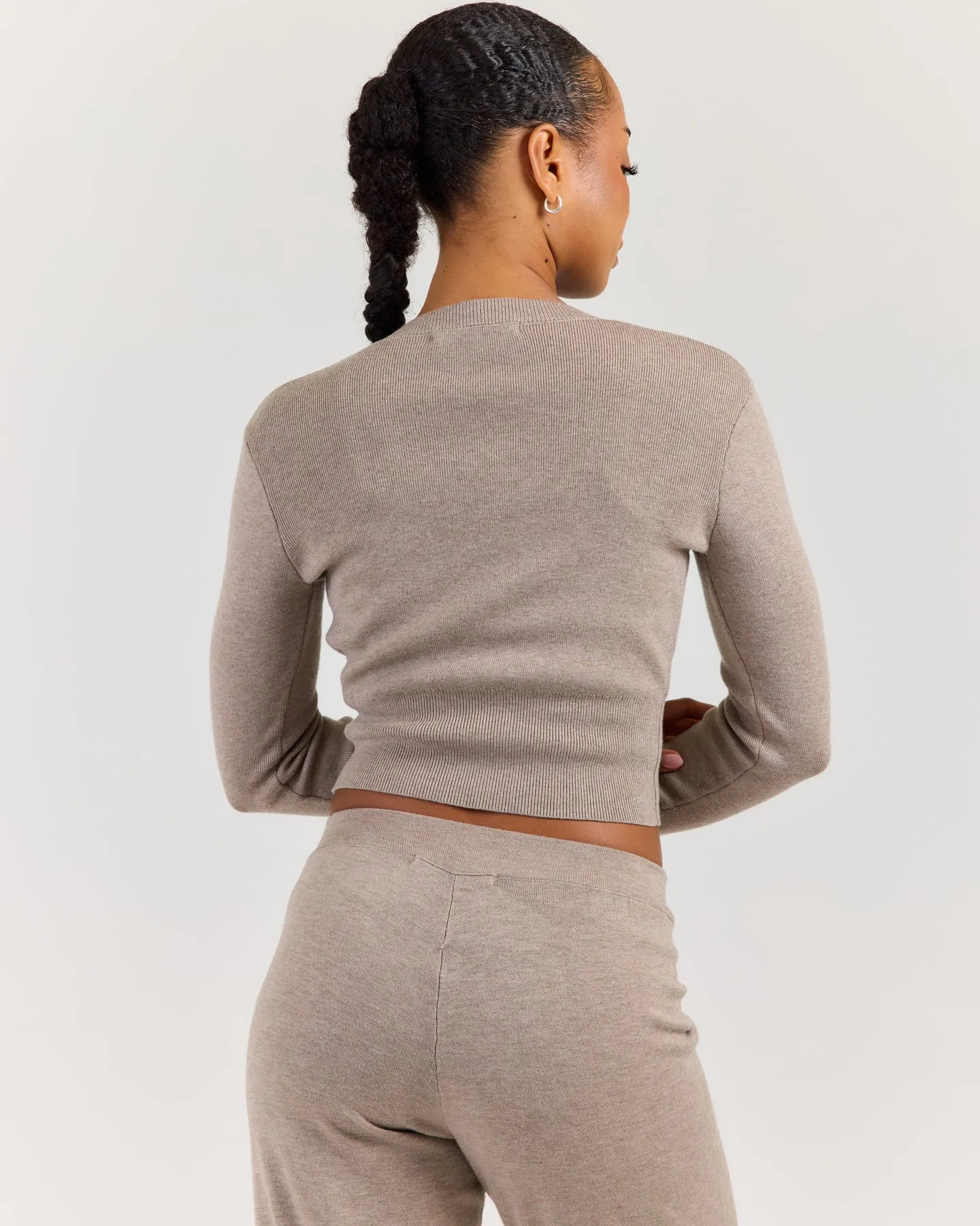 Lite Knit Button Up - Toasted Cashew sold by Elite Eleven product image thumbnail 2
