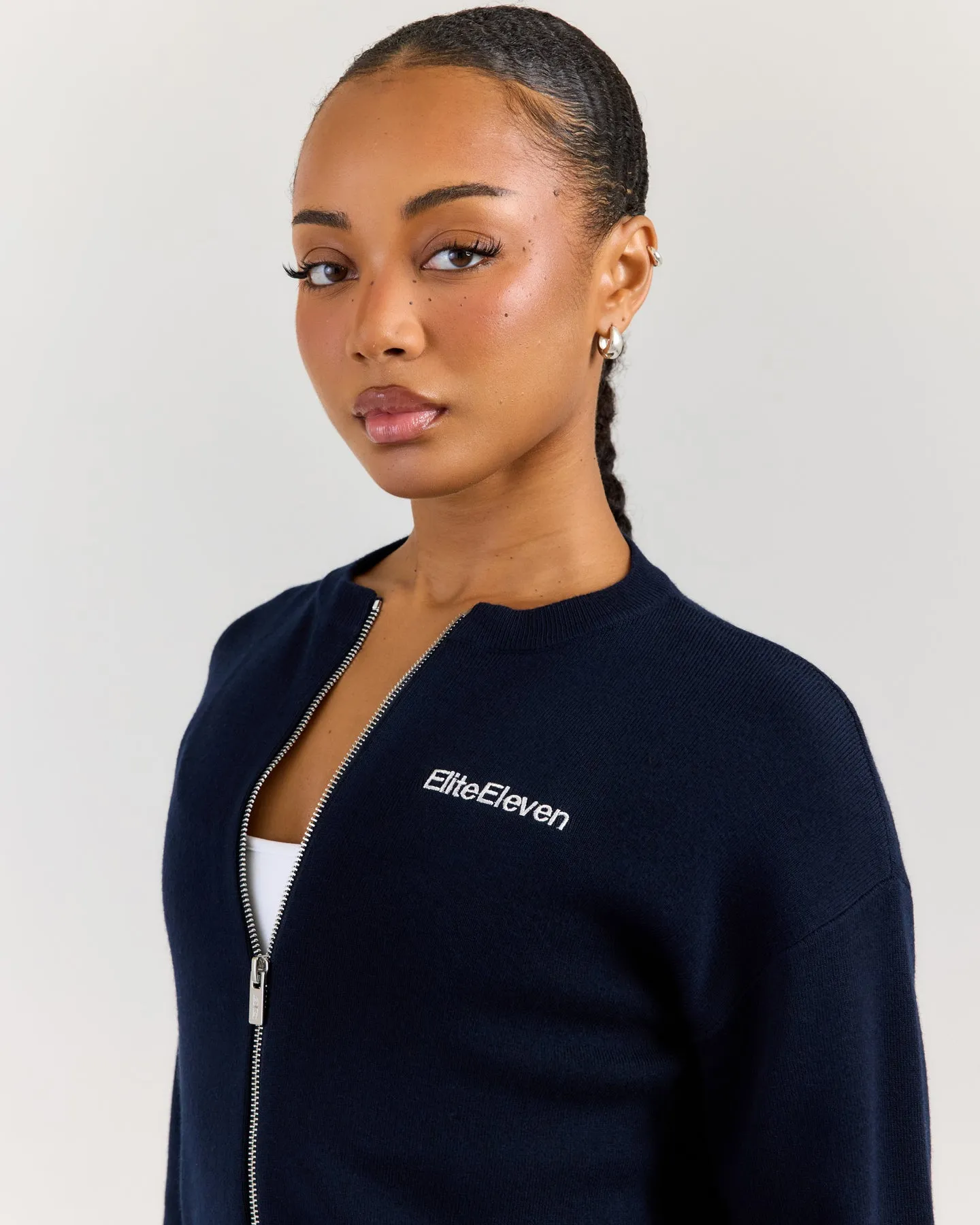 Lite Knit Zip Through - Navy sold by Elite Eleven product image thumbnail 4