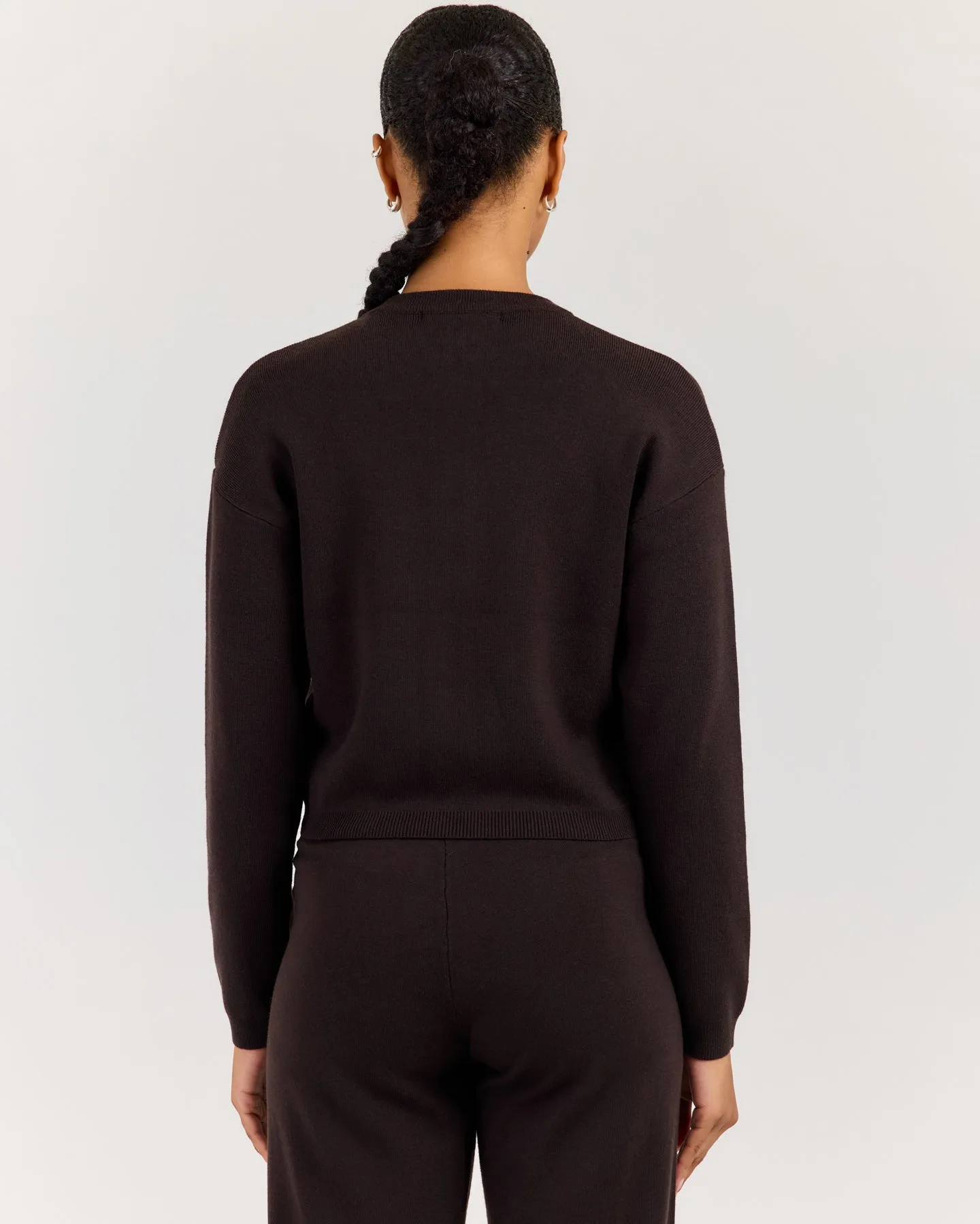 Lite Knit Zip Through - Coffee Bean sold by Elite Eleven product image thumbnail 2