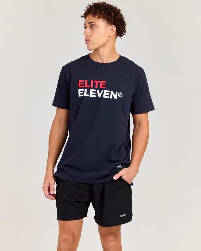 Stack Registered Tee - Navy made by Elite Eleven
