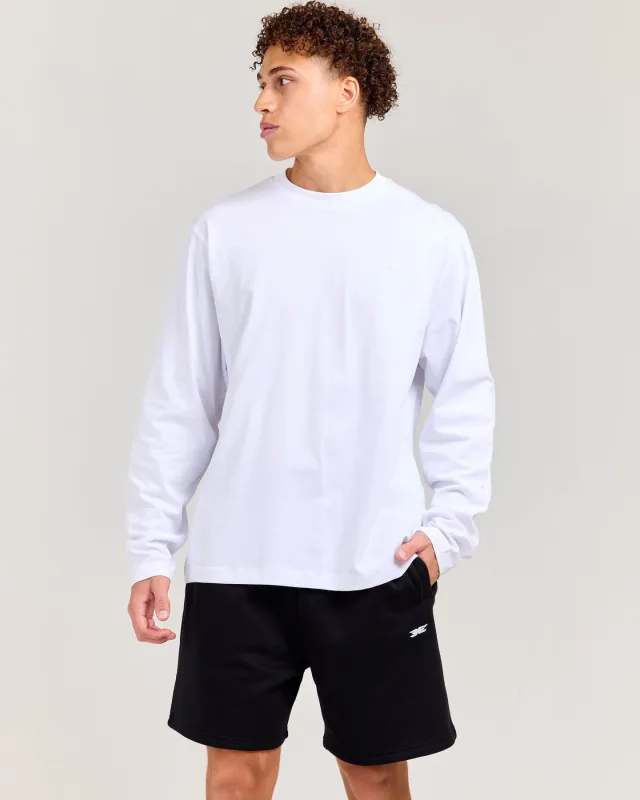 Mens Long Sleeve - White made by Elite Eleven