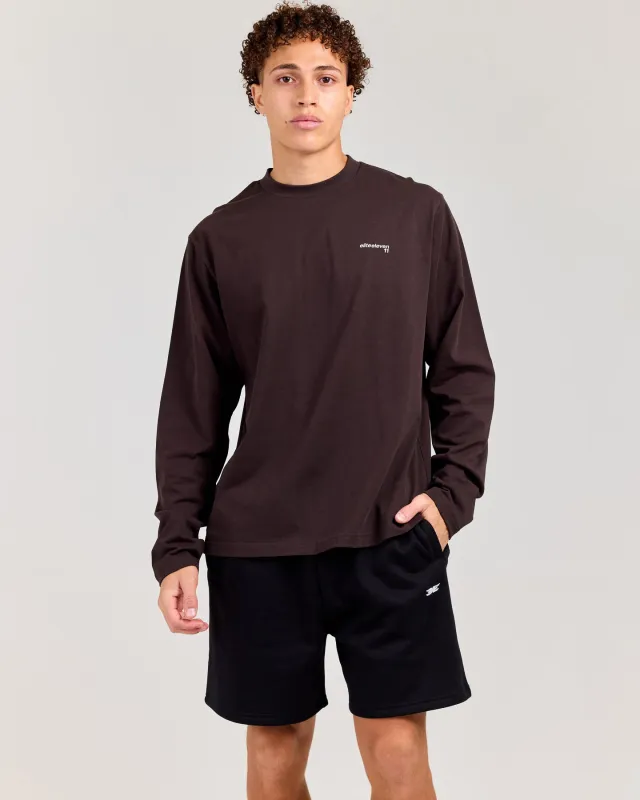 Mens Long Sleeve - Coffee Bean made by Elite Eleven