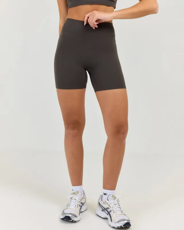 Luna Invisible Scrunch Shorts - Olive made by Elite Eleven