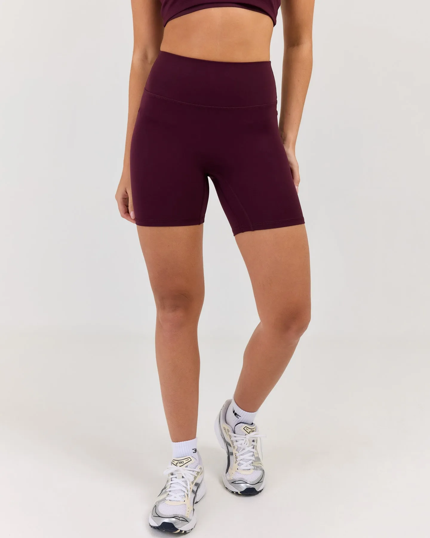 Luna Shorts - Deep Plum sold by Elite Eleven