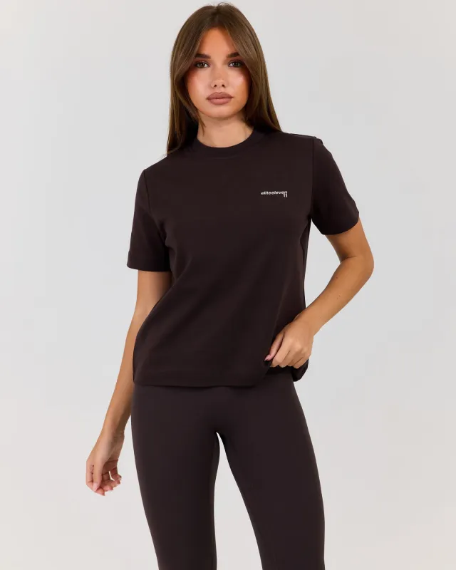 EE Everyday Tee - Coffee Bean made by Elite Eleven