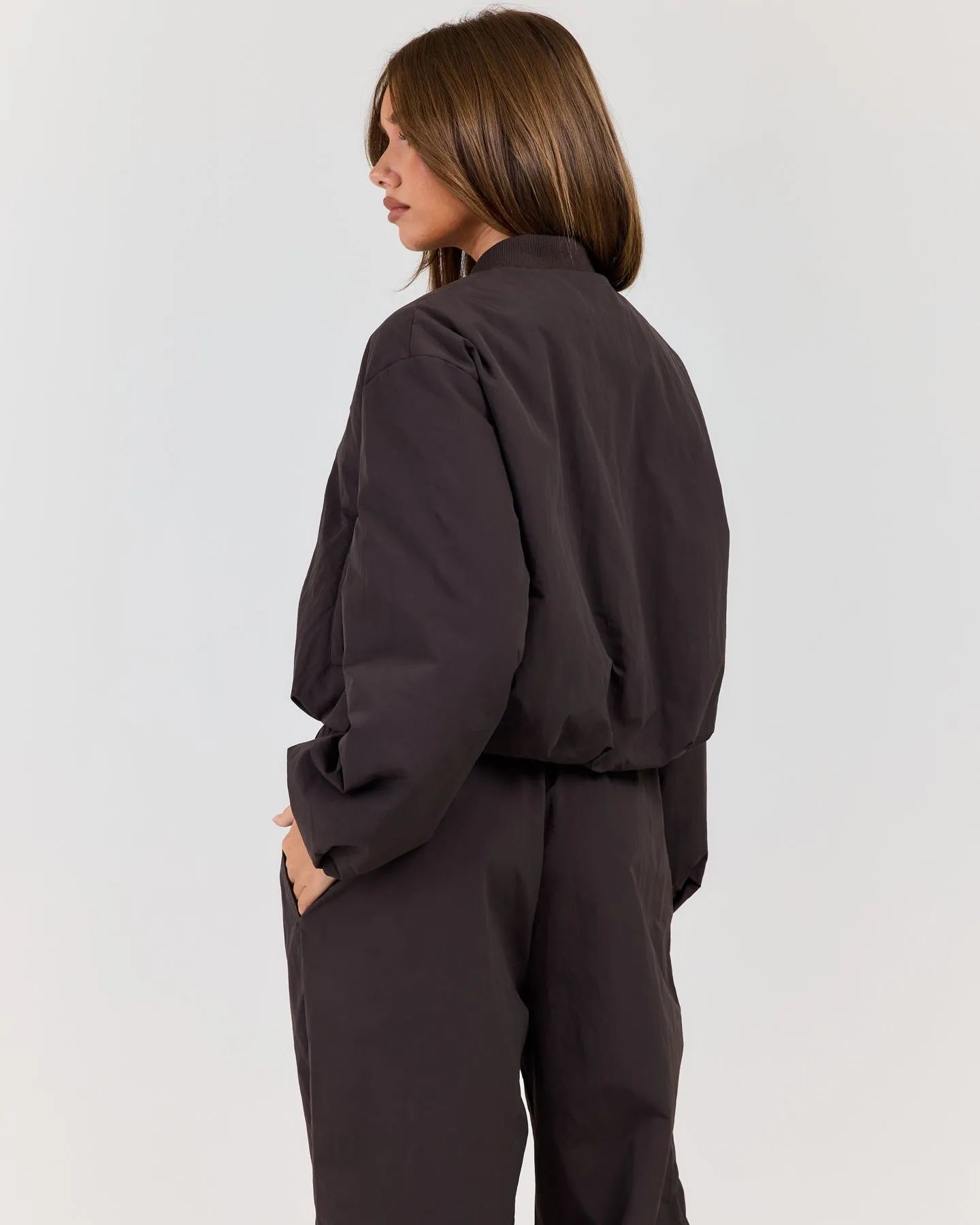 Bomber Jacket - Coffee Bean sold by Elite Eleven product image thumbnail 2