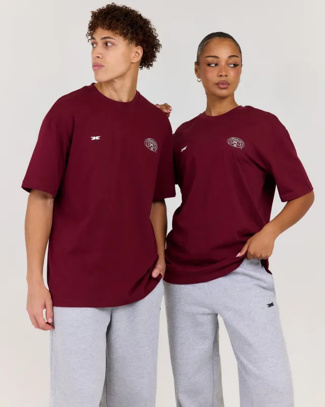 AFL x EE Oversized Tee - Brisbane made by Elite Eleven