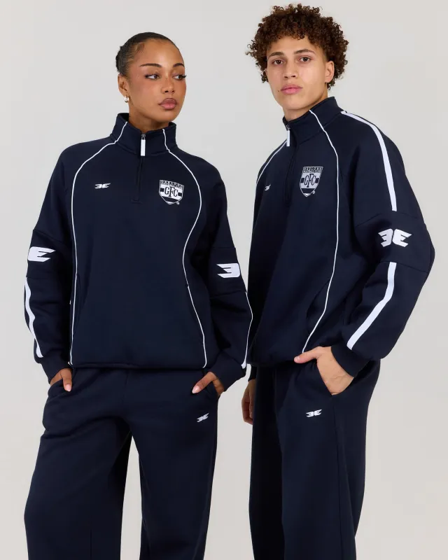 AFL x EE Retro 1/4 Zip - Geelong made by Elite Eleven