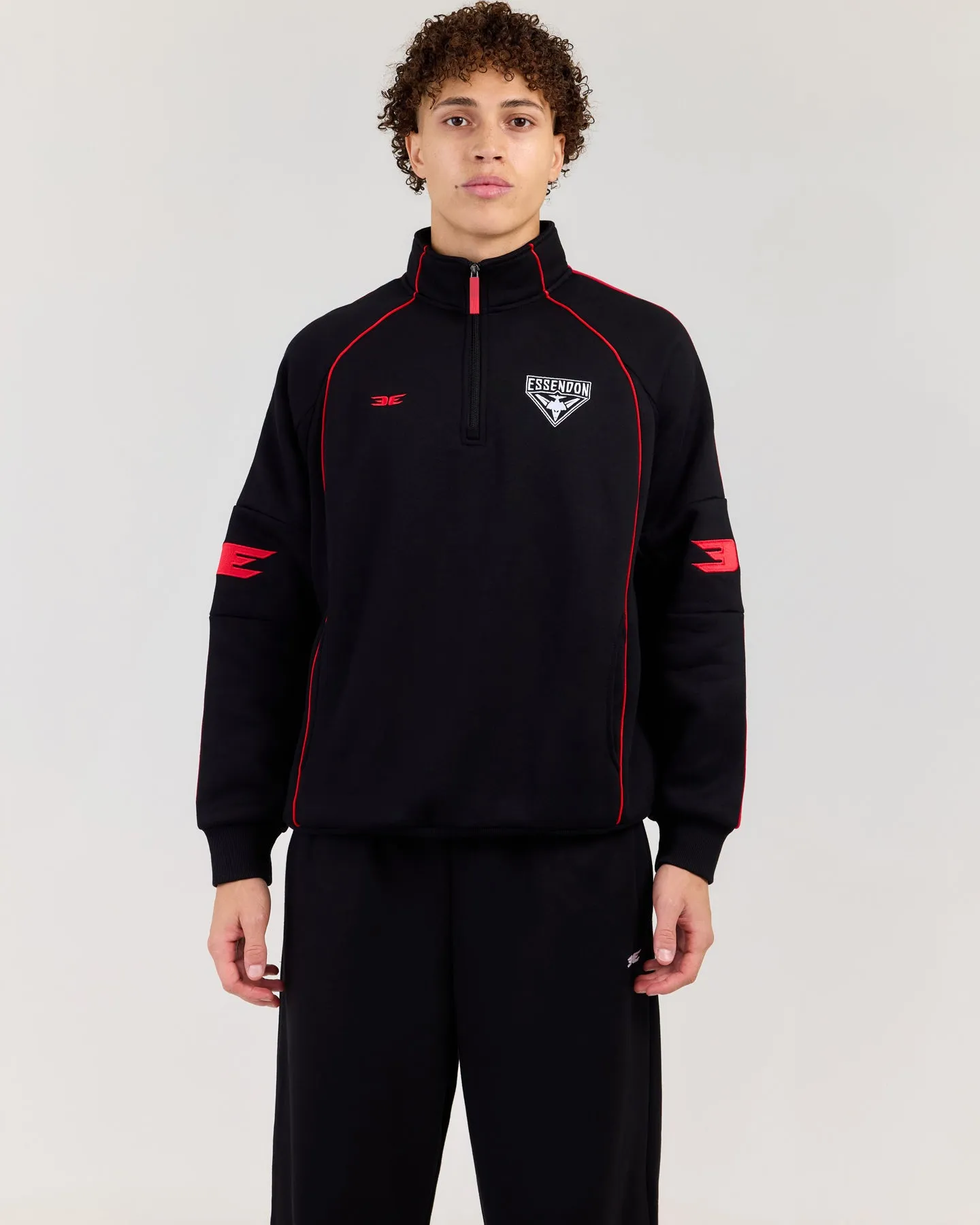 AFL x EE Retro 1/4 Zip - Essendon sold by Elite Eleven product image thumbnail 2