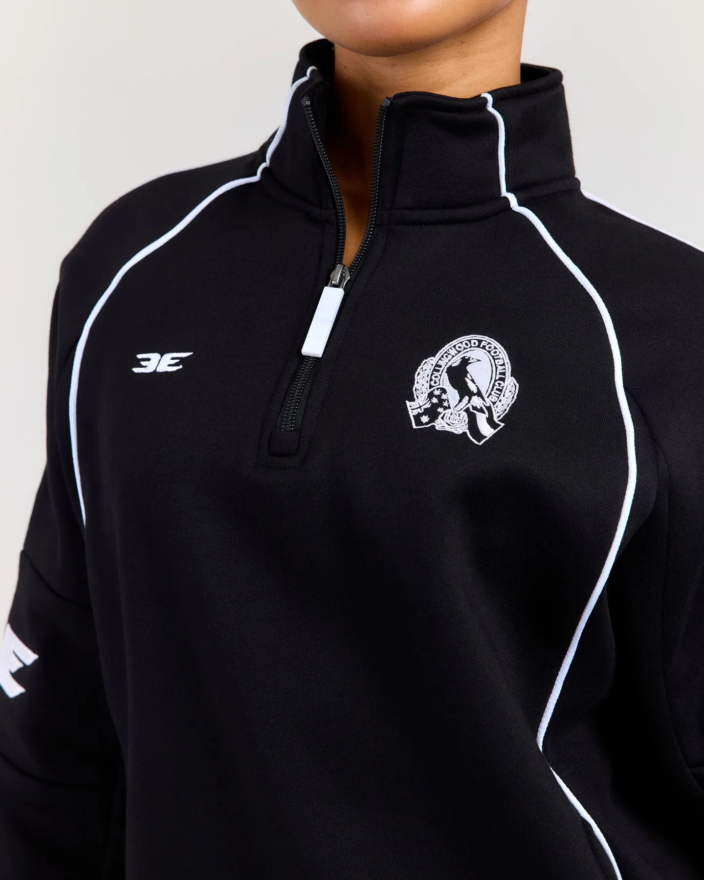 AFL x EE Retro 1/4 Zip - Collingwood sold by Elite Eleven product image thumbnail 5