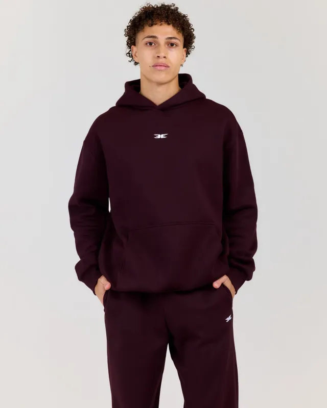 Classic Hoodie - Plum made by Elite Eleven