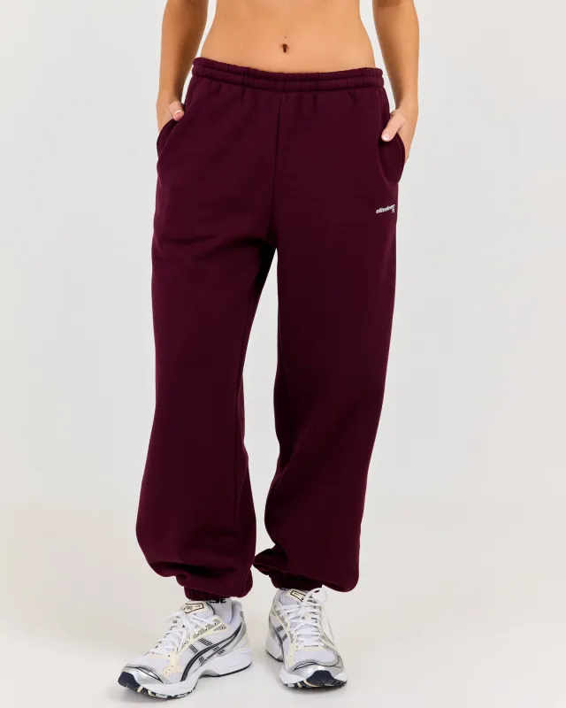 Cloudweave Relaxed Jogger - Plum made by Elite Eleven