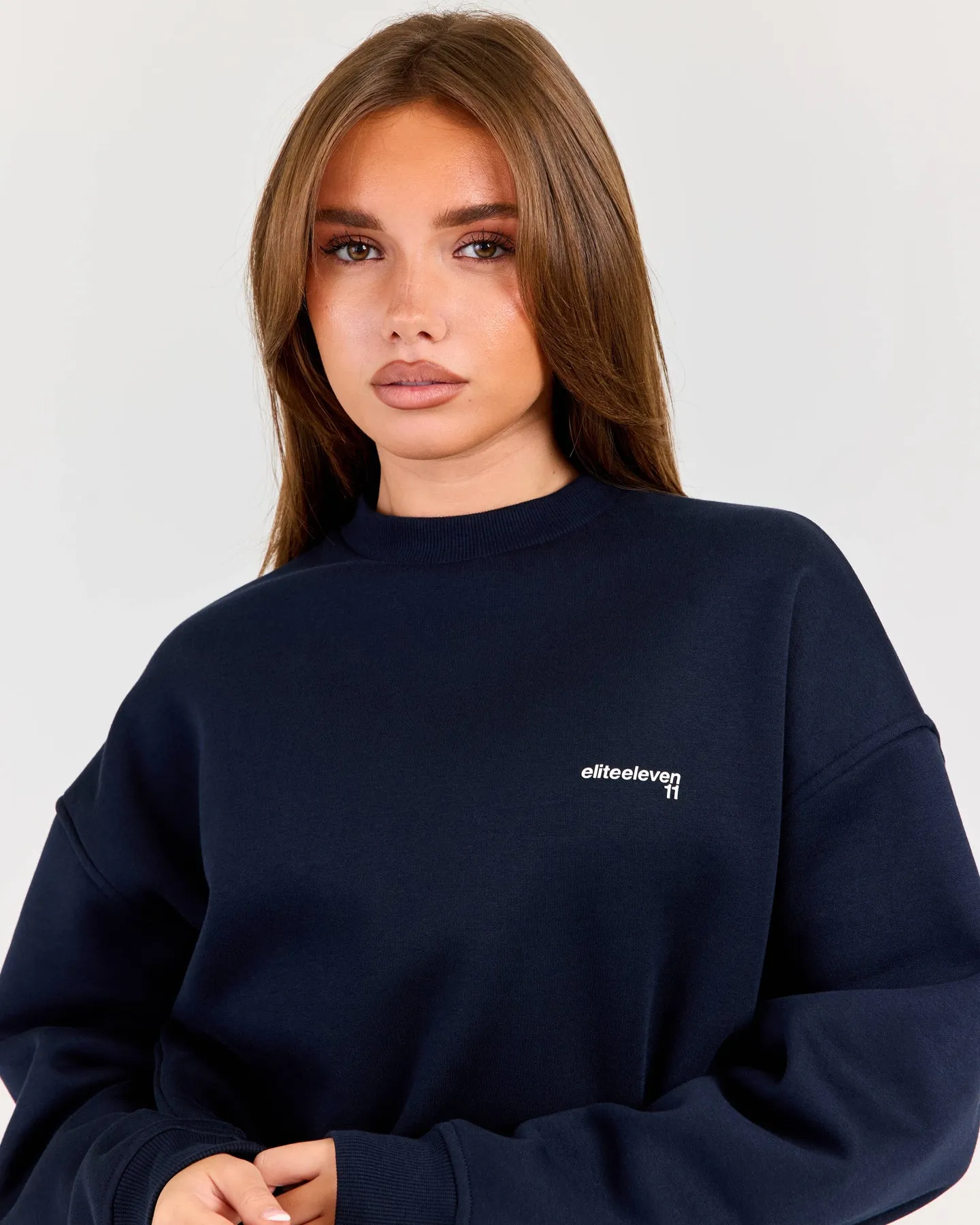 Cloudweave Relaxed Crewneck - Navy sold by Elite Eleven product image thumbnail 4