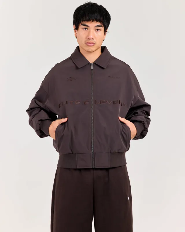 Men's Bomber Jacket - Coffee Bean made by Elite Eleven