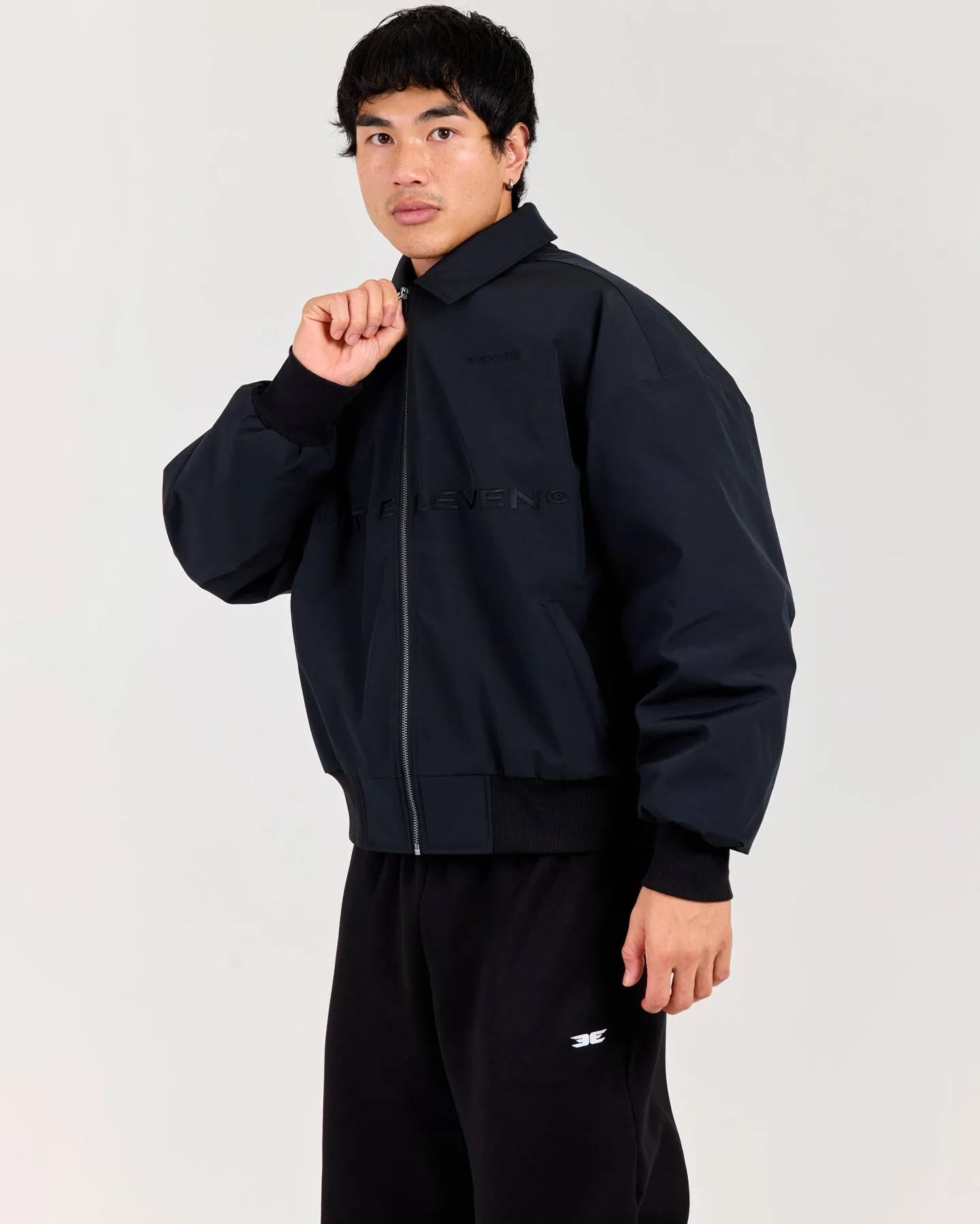 Men's Bomber Jacket - Black sold by Elite Eleven product image thumbnail 4