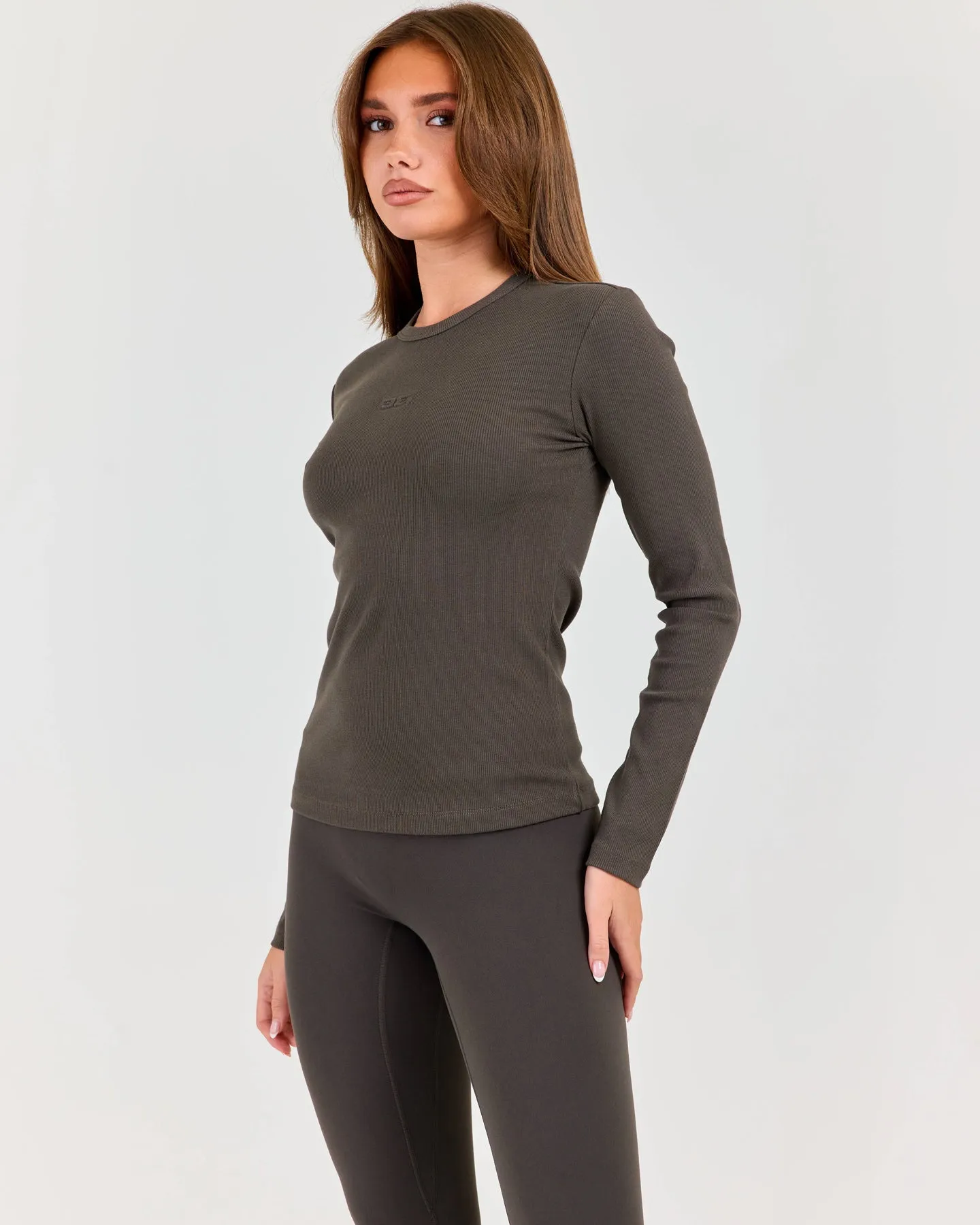 Ribbed Long Sleeve - Dark Olive sold by Elite Eleven product image thumbnail 3