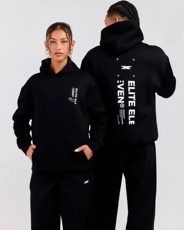 Capital V4 Hoodie - Black made by Elite Eleven