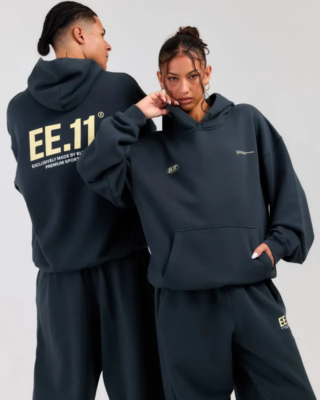 Premium Cotton Unisex Hoodie - Deep Cyprus made by Elite Eleven