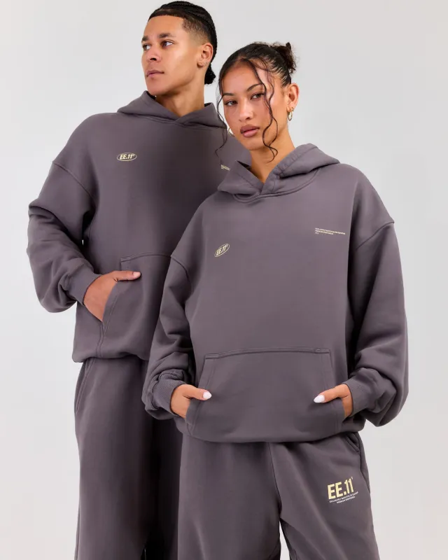 Premium Cotton Unisex Hoodie - Pebble Grey made by Elite Eleven
