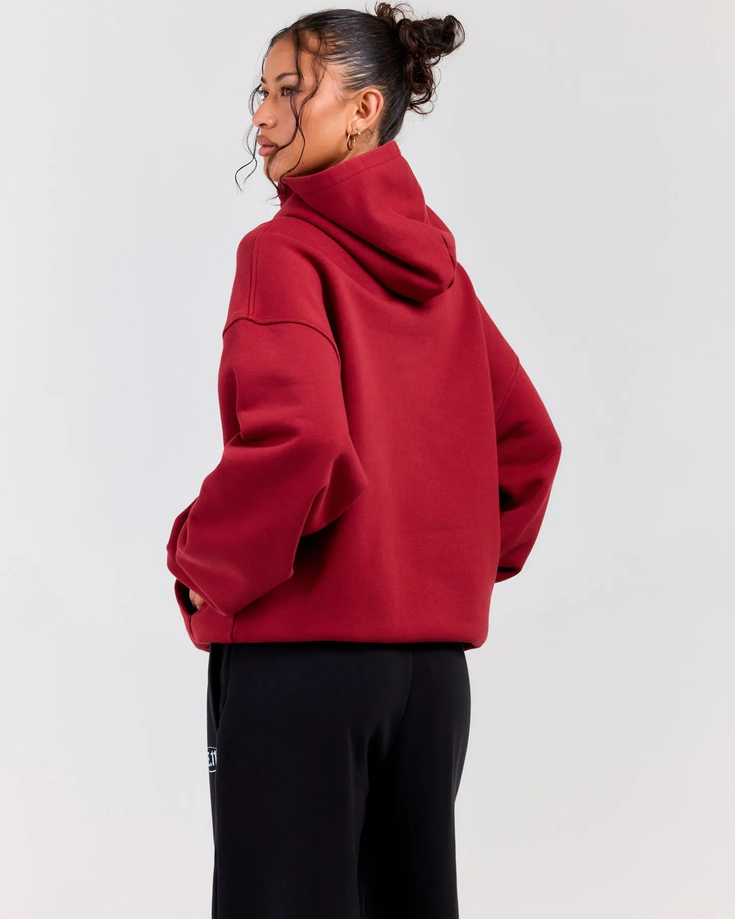 Elite11 Distressed Hoodie - Distressed Red sold by Elite Eleven product image thumbnail 3