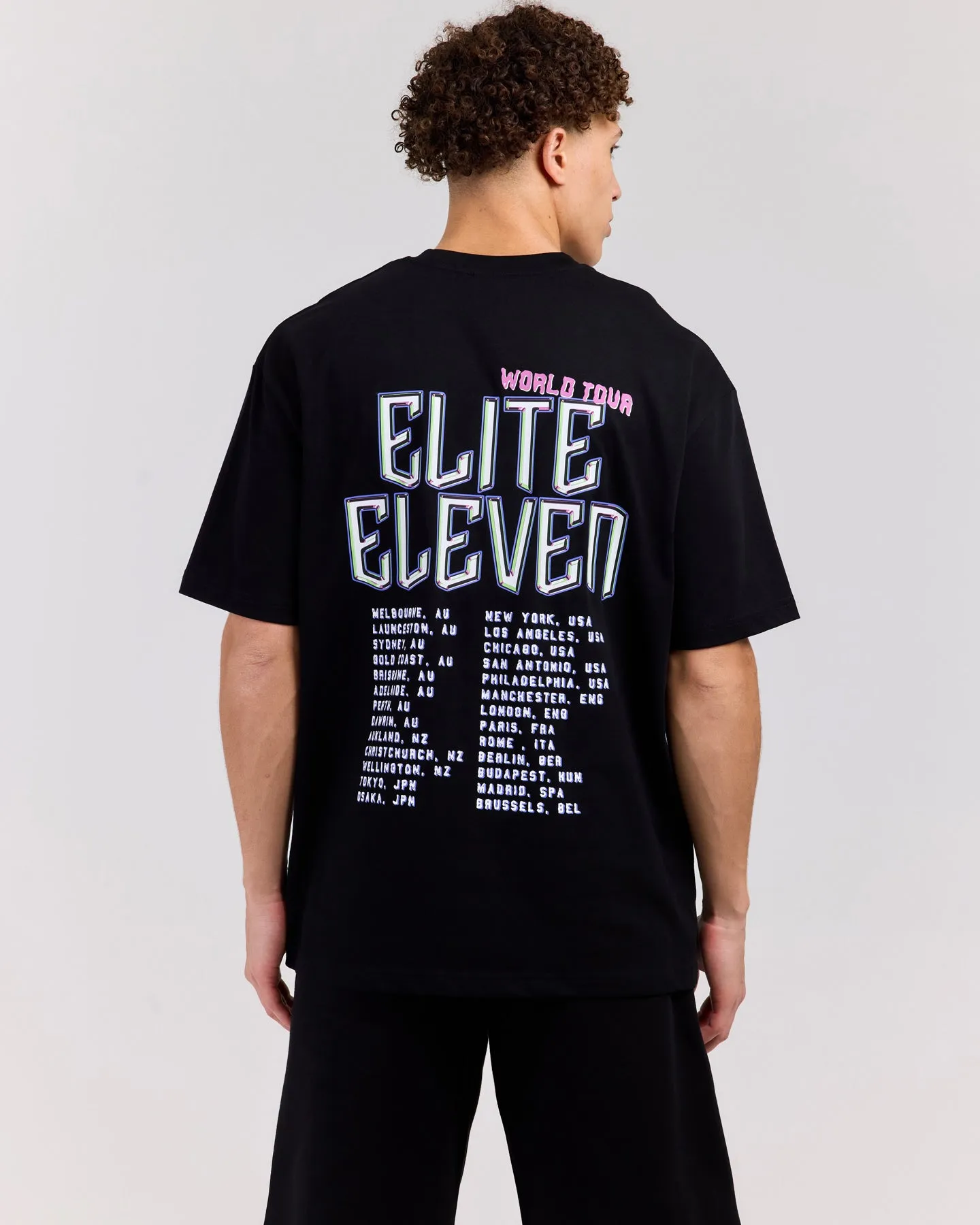 EE World Tour Tee - Black sold by Elite Eleven product image thumbnail 2