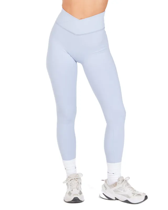 Cross Over Leggings - Blue Blizzard sold by Elite Eleven