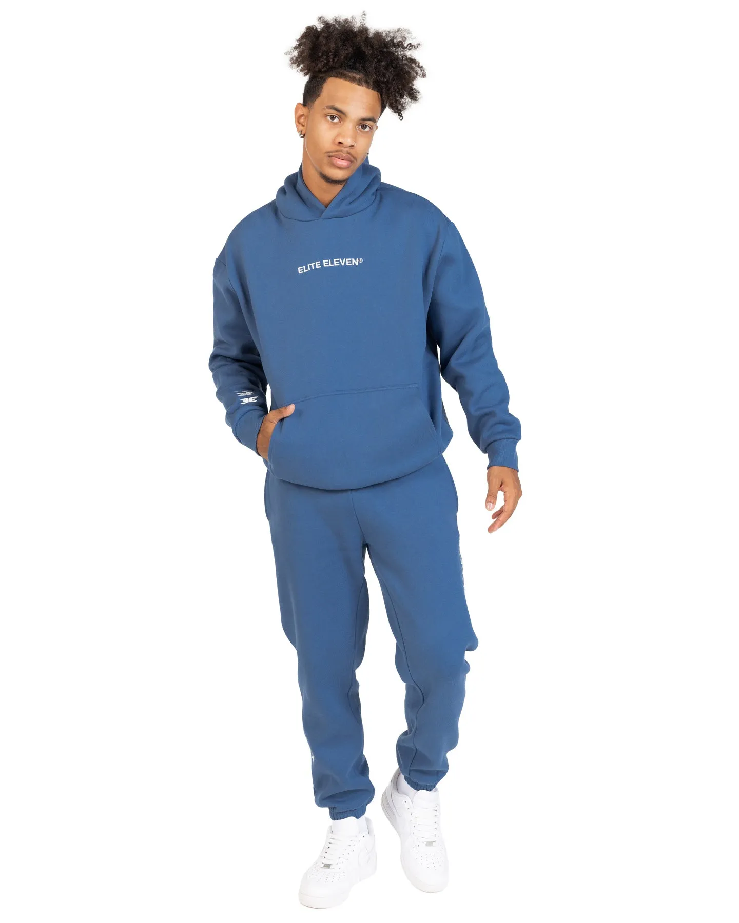 Registered Hoodie - Mid Blue sold by Elite Eleven product image thumbnail 5