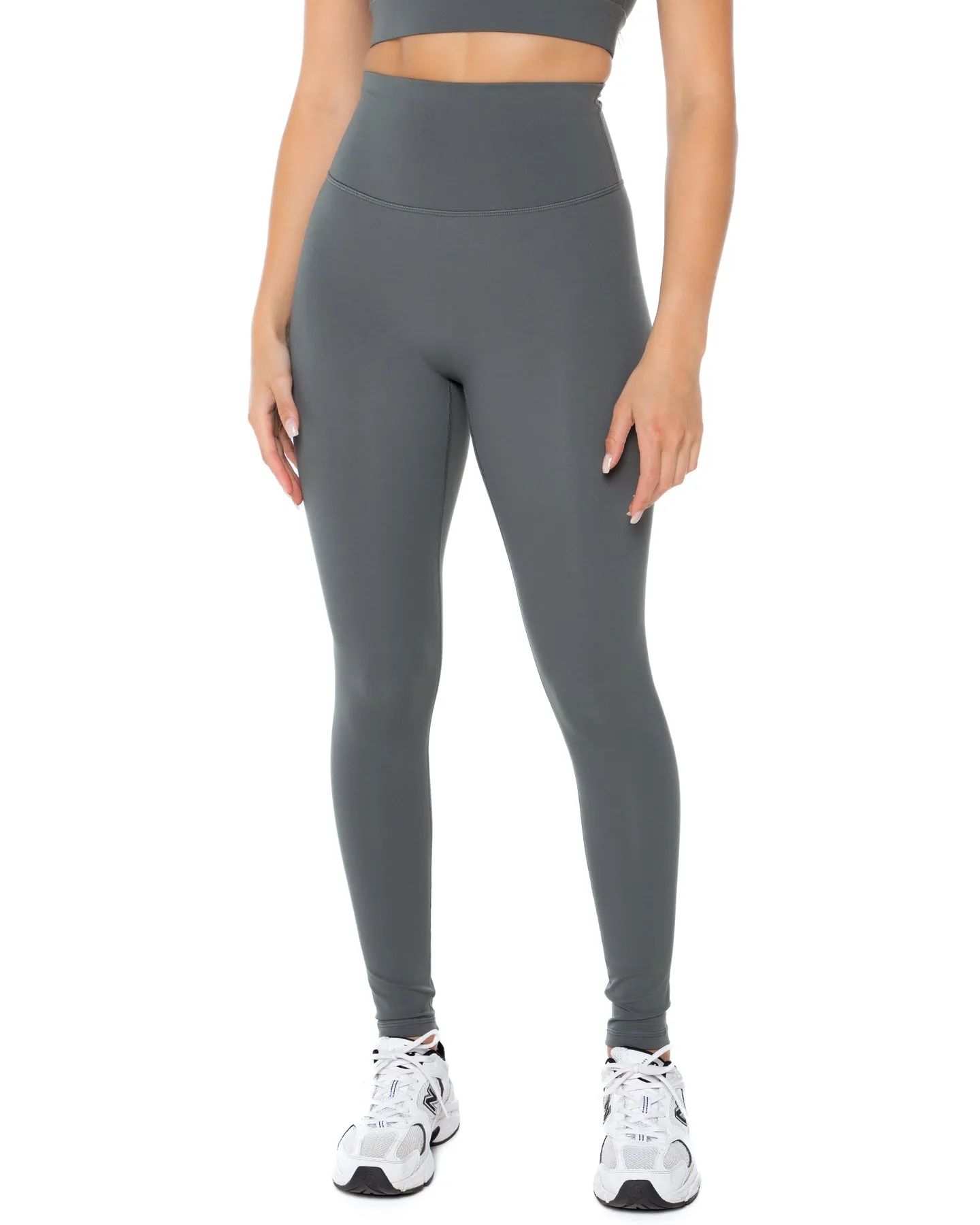 Aura Scrunch Leggings - Cloud Grey sold by Elite Eleven