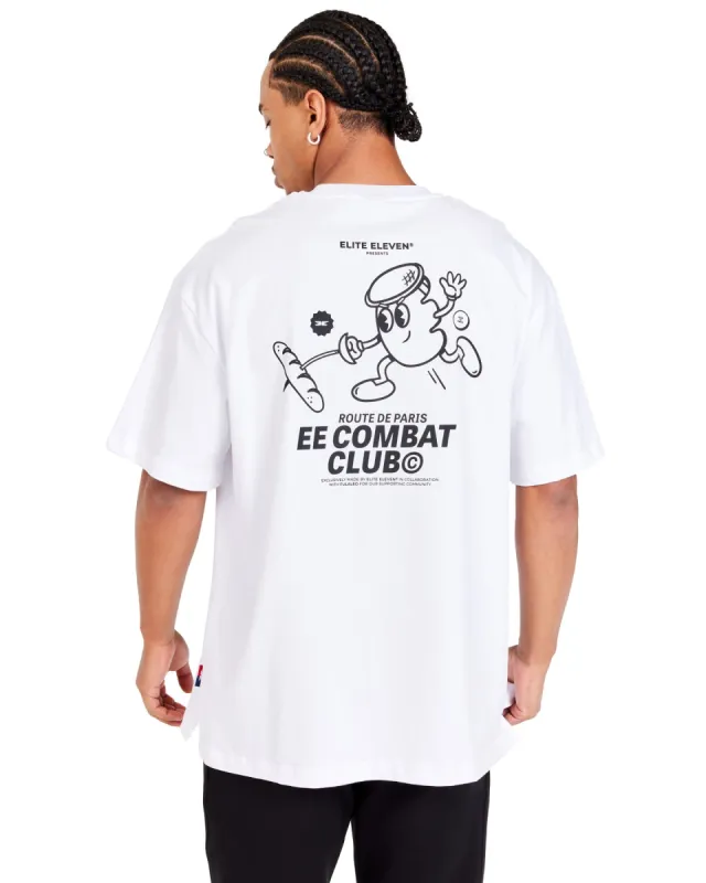 Combat Club Tee - White sold by Elite Eleven