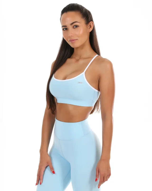 Elite Sports Bra - Pastel Blue sold by Elite Eleven