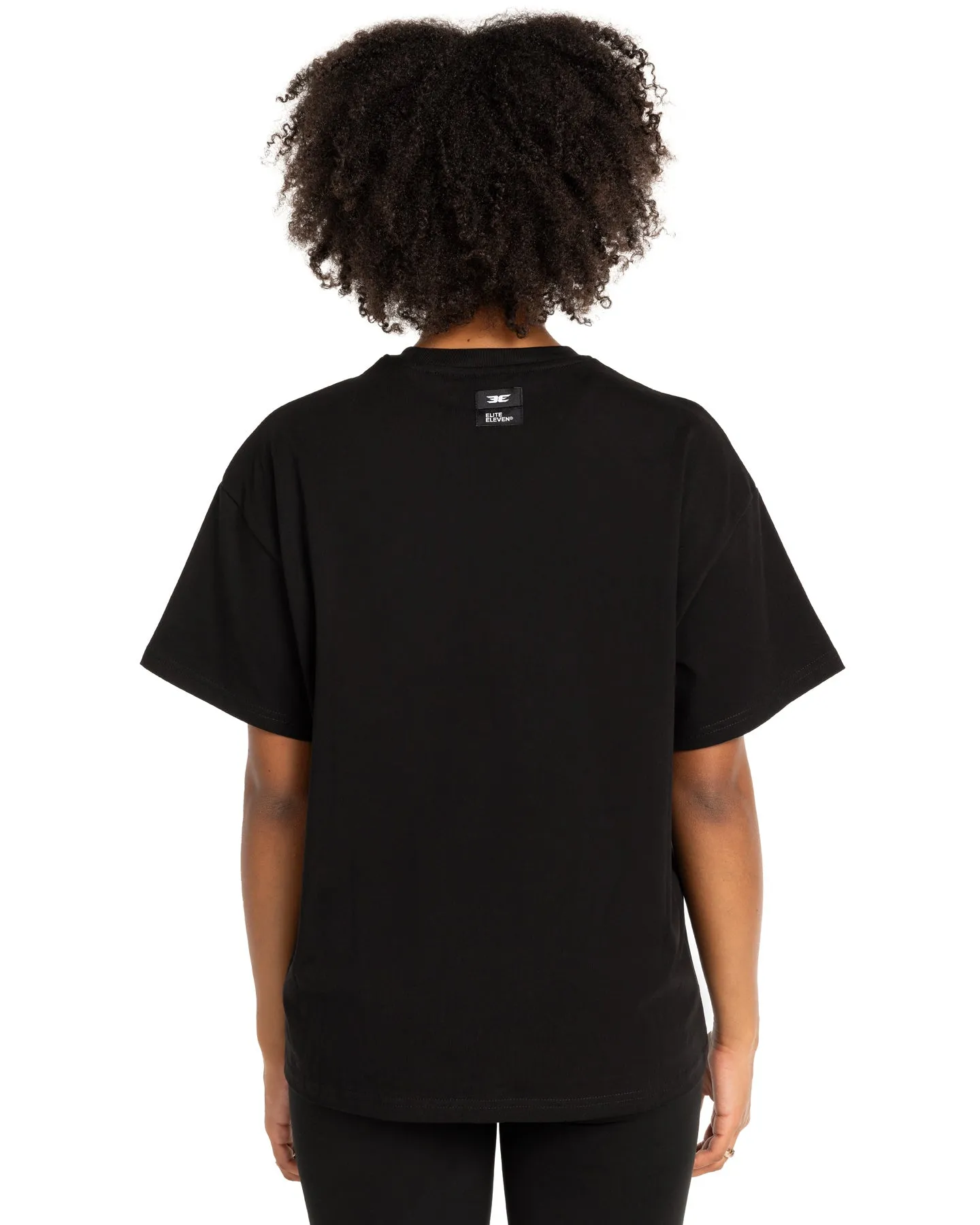 Women's Script Oversized Tee - Black / Pink sold by Elite Eleven product image thumbnail 2