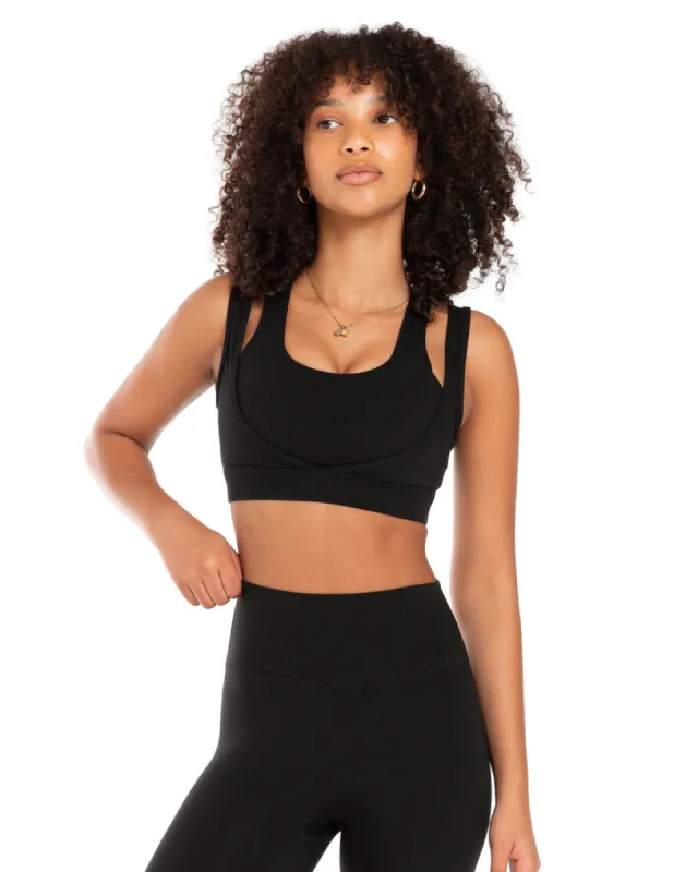 Dual Strap Bra - Black sold by Elite Eleven